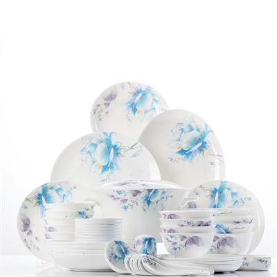 操逼网站美女视频48头聆听花开骨瓷礼品餐具套装